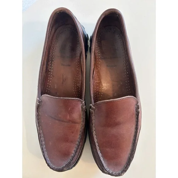 Allen Edmonds Boulder Loafers‎ Driving Shoes Mens Size 8.5 Leather Loafers - Picture 3 of 10
